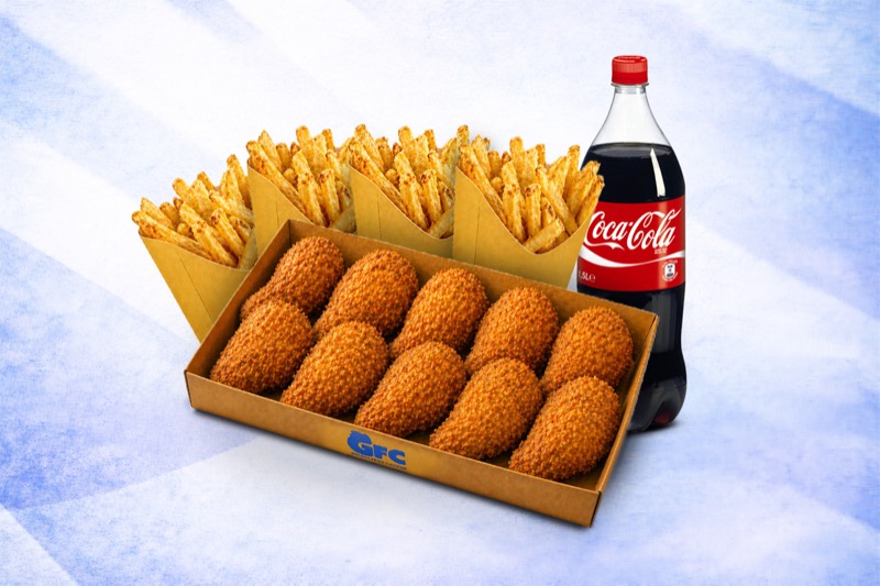 Bucket 10 pcs Poulet
