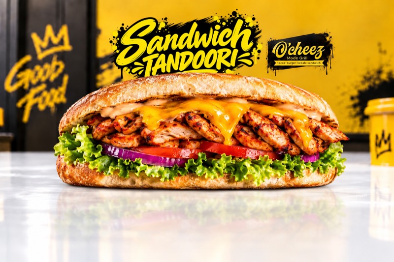 🍛 Sandwich Tandoori